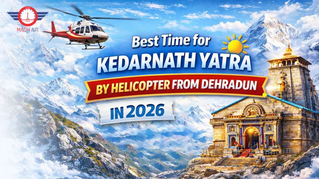 kedarnath yatra from helicopter