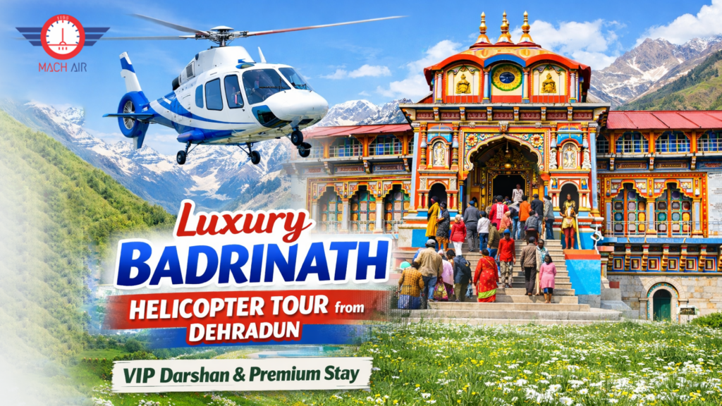 Badrinath Yatra by Helicopter from Dehradun