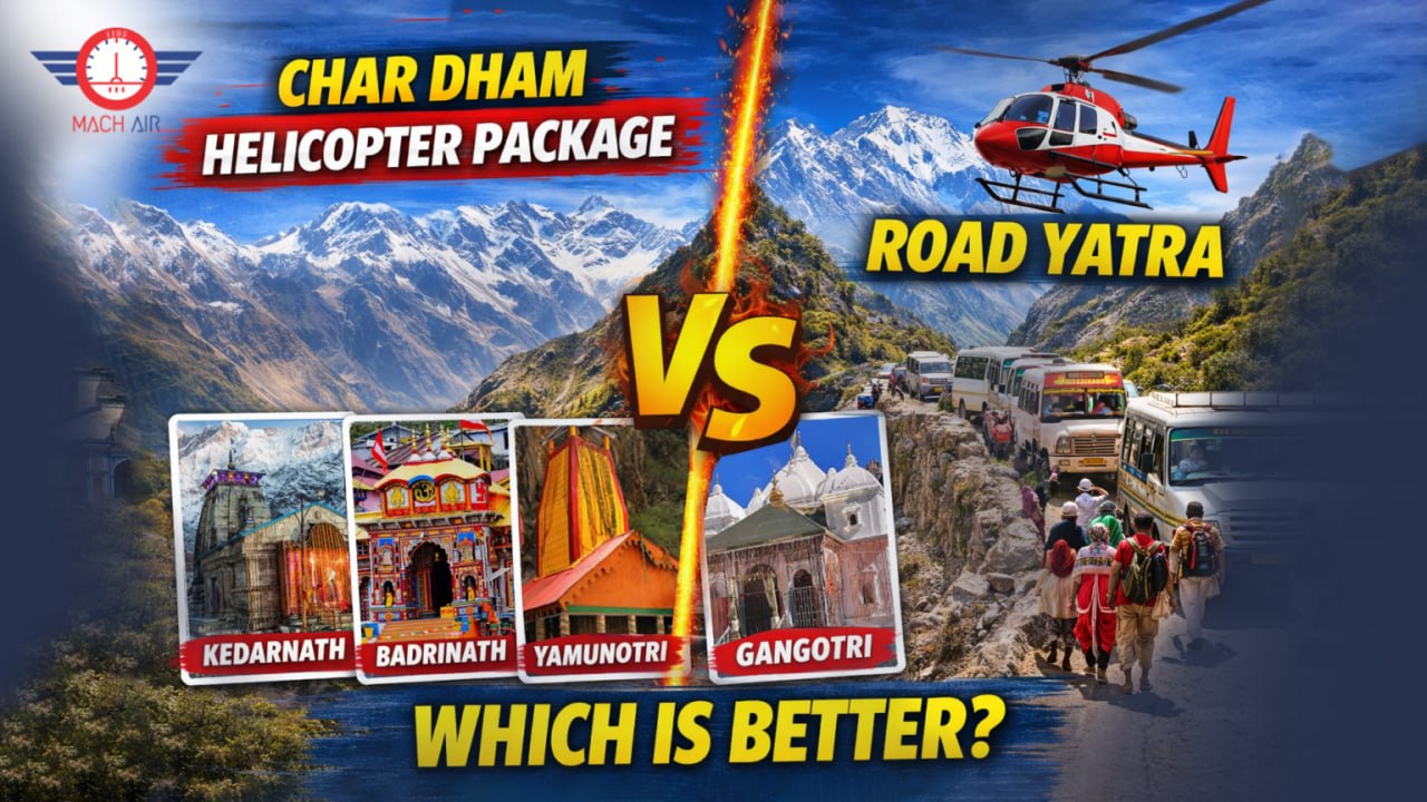 4 Dham Yatra By Air