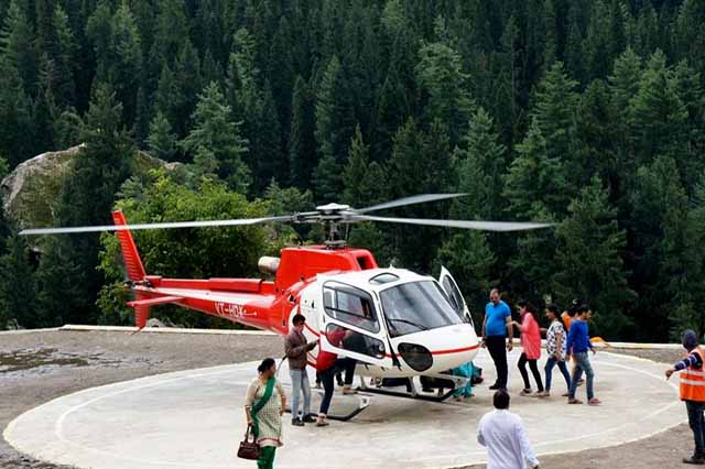Kedarnath Yatra by Helicopter